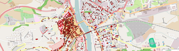 Portal-Illustration: Digitale Karte Meißen, Stadt